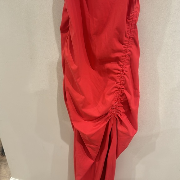 228 Susana Monaco Women's Pink‎ Sleeveless Body-Con Midi Dress Size medium - Picture 5 of 8